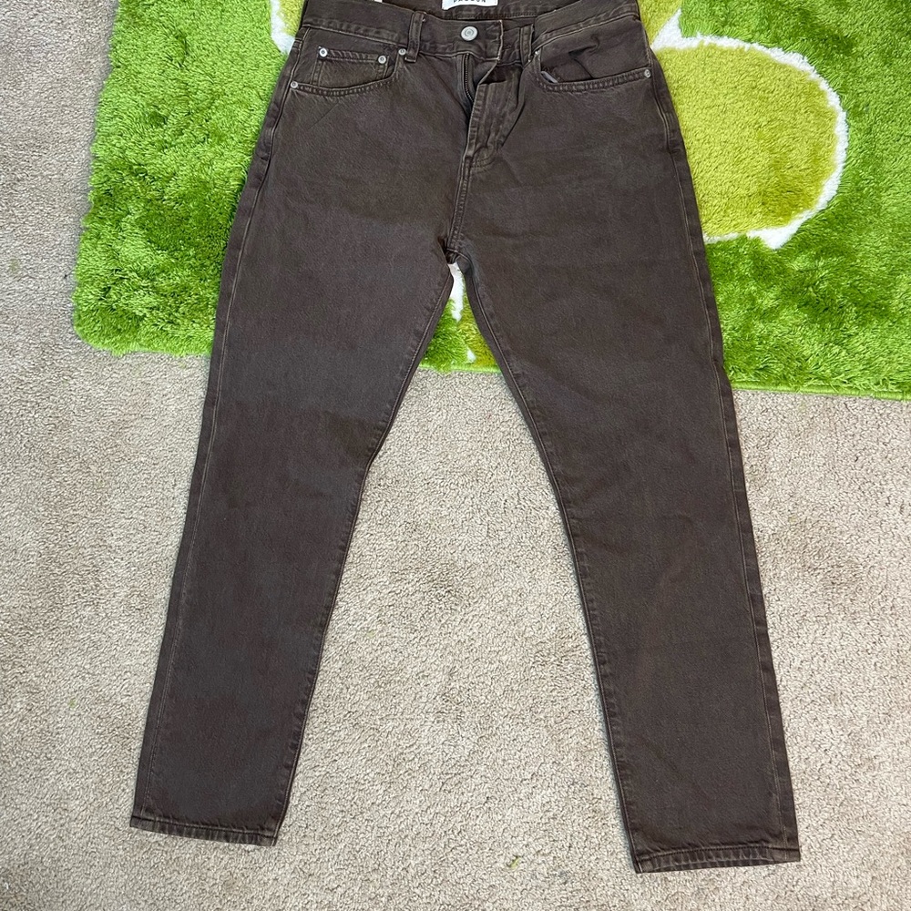 Brown Pacsun skinny jeans